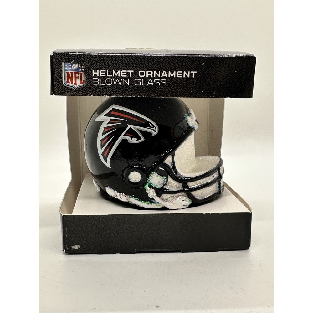 Brand New Atlanta Falcons NFL Ultimate Sports Helmet Ornament Blown Glass OWC